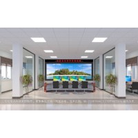 指揮中心效果圖制作|LED拼接屏|機(jī)房俯視圖渲染