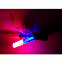 甘肅威盾交通執勤充電式紅藍爆閃反光熒光棒