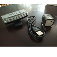 廠家直銷甘肅威盾二代肩燈紅藍爆閃交通執勤現場肩夾燈