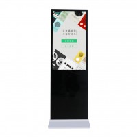 供應(yīng)安徽合肥寫字樓大廳43寸XBM-4300-G立式超薄廣告機(jī)