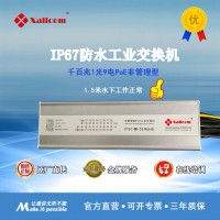 IP67防水工業(yè)交換機(jī)非管理型1千兆光1千兆電8百兆電PoE防水交換機(jī)