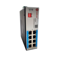 遐域軌道交通版百兆8電口智能型工業(yè)交換機(jī)