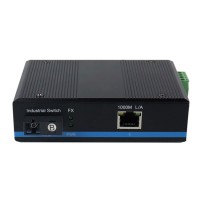 工業級百兆雙纖單模光纖收發器